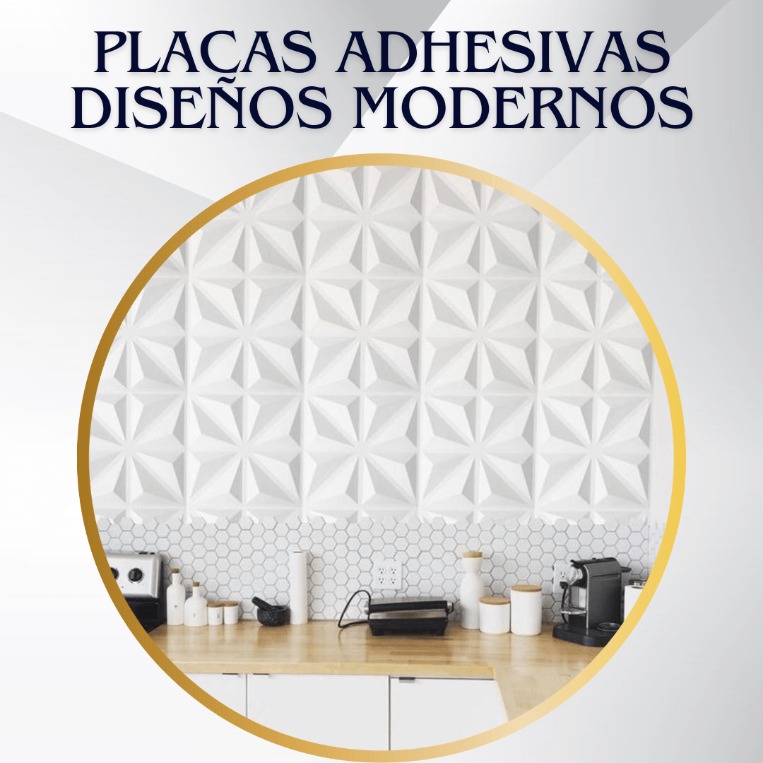 PLACAS AUTOADHESIVAS DISEÑOS MODERNOS