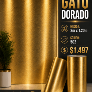 ROLLO GATO DORADO
