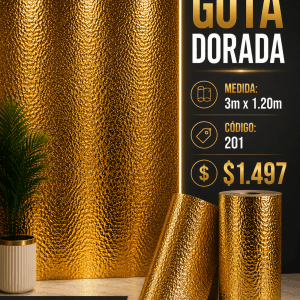 ROLLO GOTA DORADA