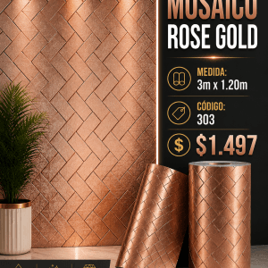 ROLLO MOSAICO ROSE GOLD