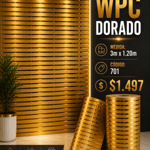 ROLLO WPC DORADO