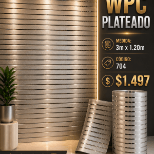 ROLLO WPC PLATEADO
